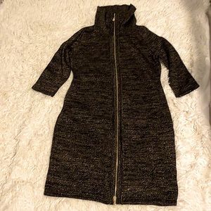 Calvin Klein black and gold dress size Large